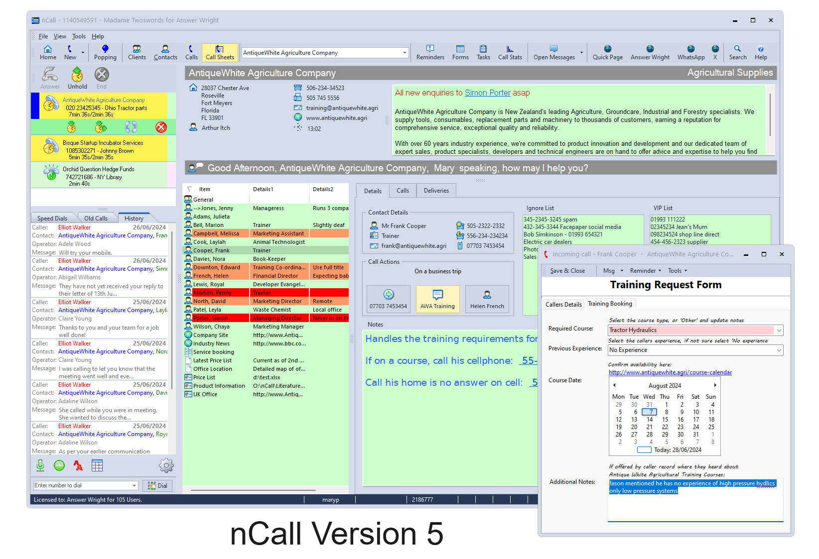 nCall V5